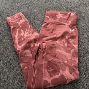 Gymshark Rose Camouflage Leggings